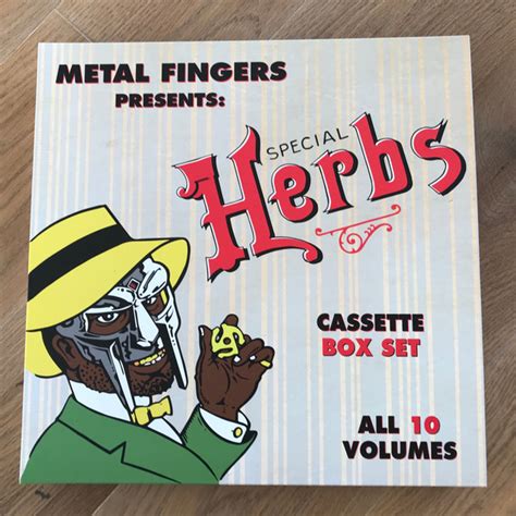 metal finers special herbs box set|metal fingers vinyl box set.